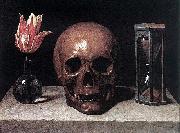 Philippe de Champaigne Still-Life with a Skull oil on canvas